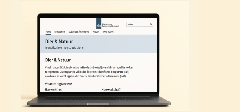 Bijenkastenregistratie verplicht